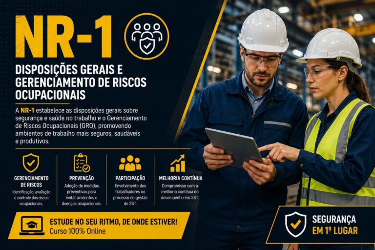 NR01 – Disposições Gerais e Gerenciamento de Riscos Ocupacionais