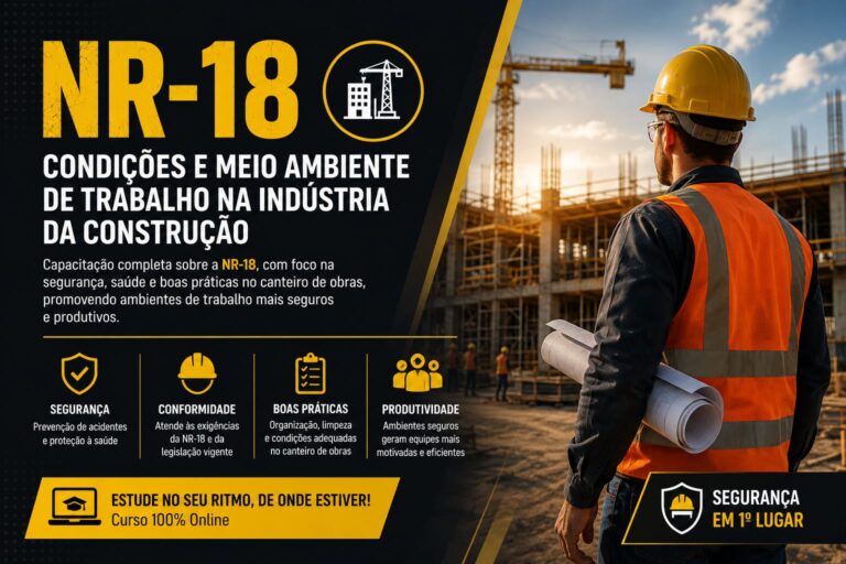 NR18 – Segurança e Saúde no Trabalho na Indústria da Construção