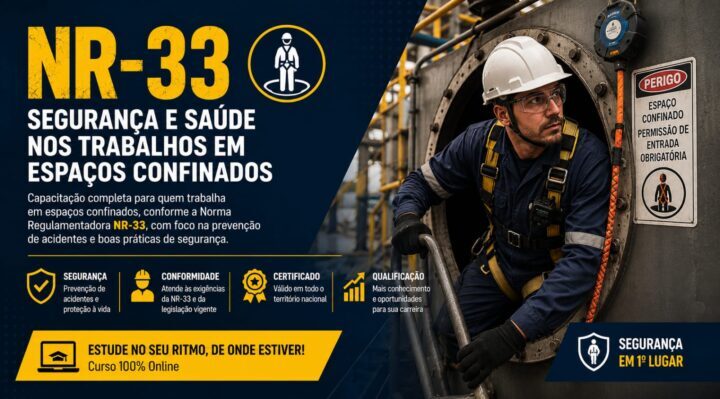 NR33 – Segurança e Saúde nos Trabalhos em Espaços Confinados